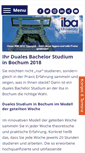 Mobile Screenshot of iba-bochum.com